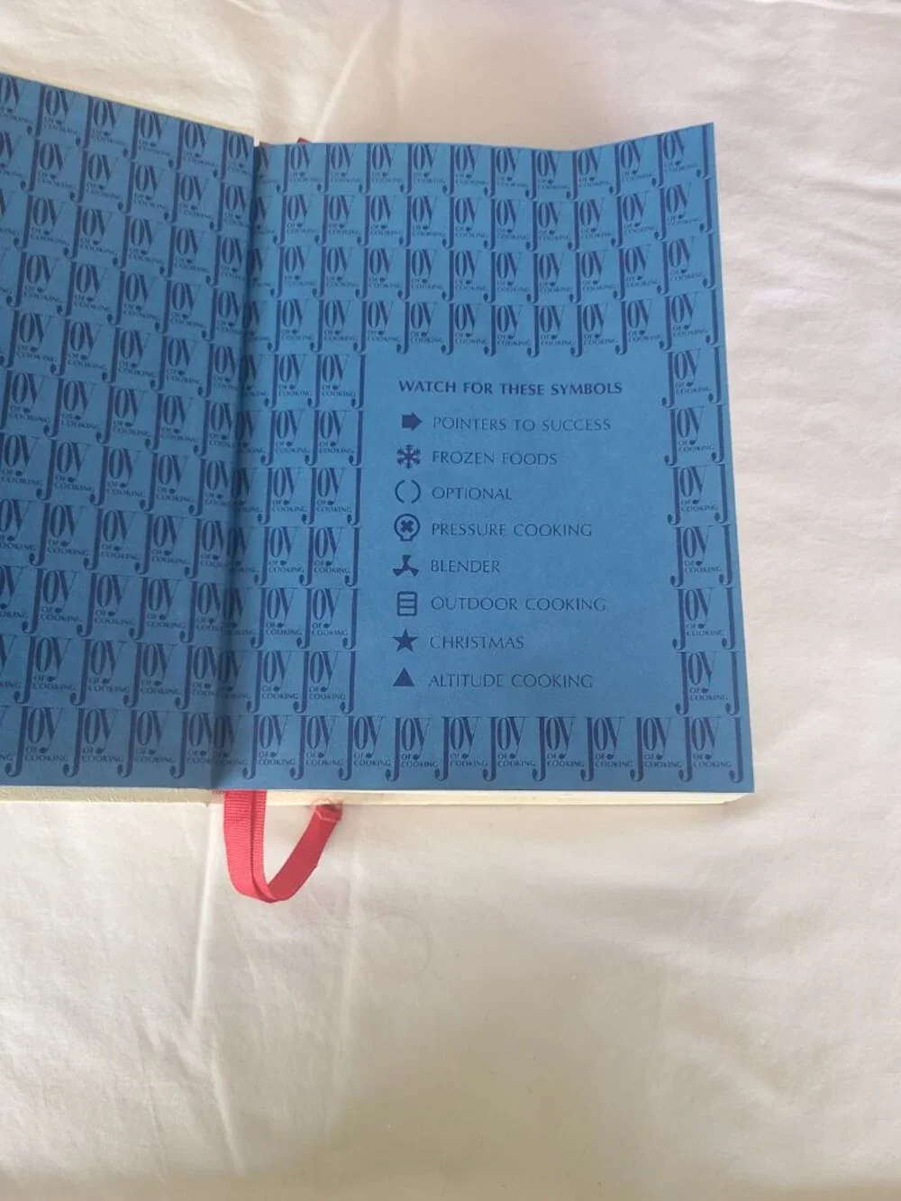 Joy of Cooking Hardcover Cookbook Rombauer & Becker Classic Vintage Edition
